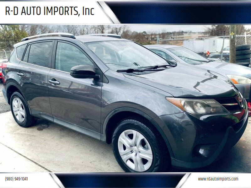 2013 Toyota RAV4 for sale at R-D AUTO IMPORTS, Inc in Charlotte NC