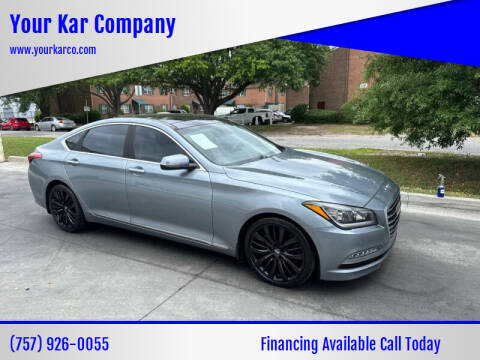2015 Hyundai Genesis for sale at Your Kar Company in Norfolk VA