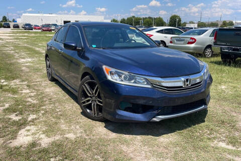 2016 Honda Accord for sale at DON BAILEY AUTO SALES in Phenix City AL