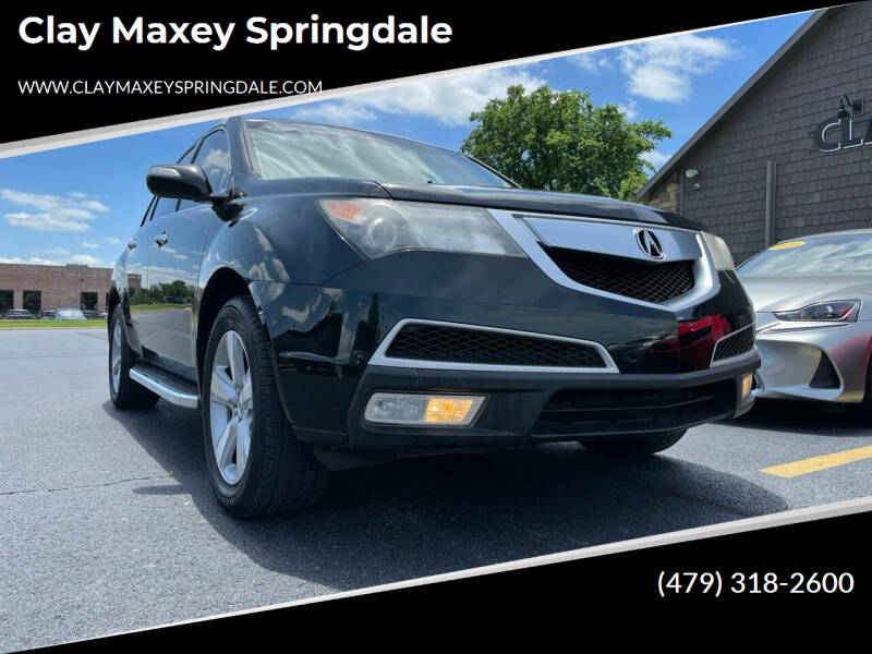 2011 Acura MDX for sale at Clay Maxey Springdale in Springdale AR