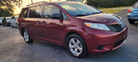 2015 Toyota Sienna for sale at King Motors Auto Sales LLC in Mount Dora FL