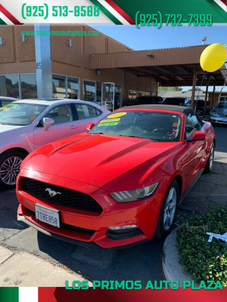 2015 Ford Mustang for sale at Los Primos Auto Plaza in Brentwood CA