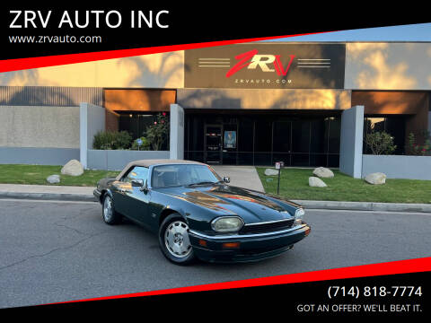 1996 Jaguar XJ-Series for sale at ZRV AUTO INC in Brea CA