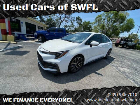 2020 Toyota Corolla for sale at Used Cars of SWFL in Fort Myers FL