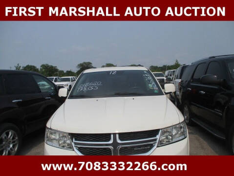 2012 Dodge Journey for sale at First Marshall Auto Auction in Harvey IL