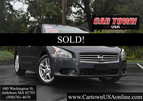 2010 Nissan Maxima for sale at Car Town USA in Attleboro MA