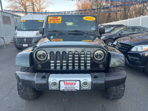 2012 Jeep Wrangler Unlimited for sale at Elmora Auto Sales in Elizabeth NJ