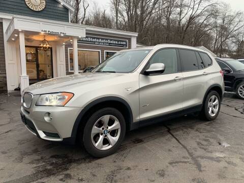 2012 BMW X3 for sale at Ocean State Auto Sales in Johnston RI