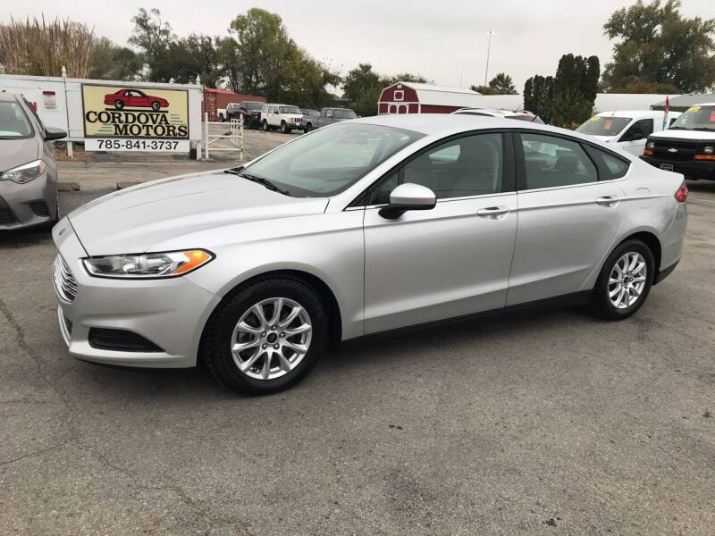2016 Ford Fusion for sale at Cordova Motors in Lawrence KS