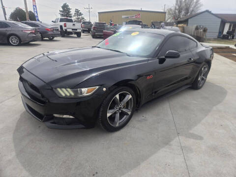 2015 Ford Mustang for sale at C & A Auto Sales in Dodge City KS
