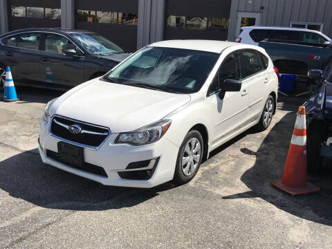 2016 Subaru Impreza for sale at SOUTH VALLEY AUTO in Torrington CT