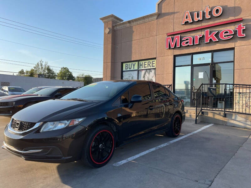2013 Honda Civic for sale at Auto Market in Oklahoma City OK