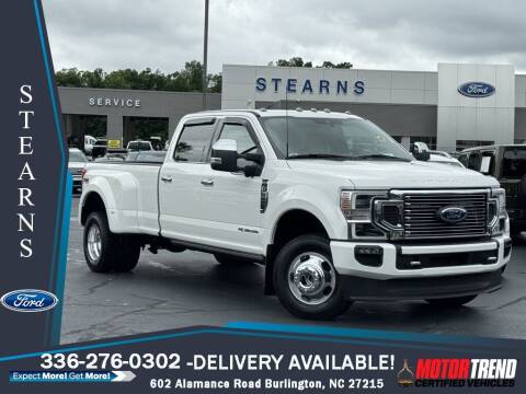2021 Ford F-350 Super Duty for sale at Stearns Ford in Burlington NC