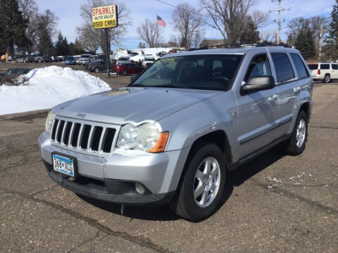 2008 Jeep Grand Cherokee for sale at Sparkle Auto Sales in Maplewood MN
