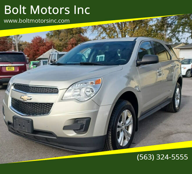 2013 Chevrolet Equinox for sale at Bolt Motors Inc in Davenport IA