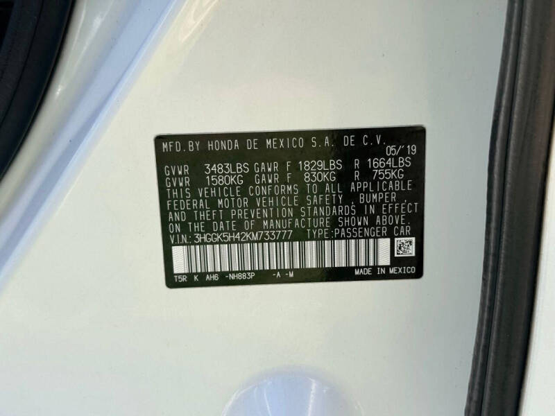 2019 Honda Fit LX