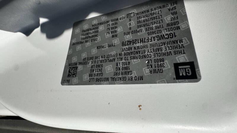 2017 Chevrolet Express 2500