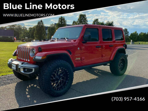 2021 Jeep Wrangler Unlimited for sale at Blue Line Motors in Winchester VA