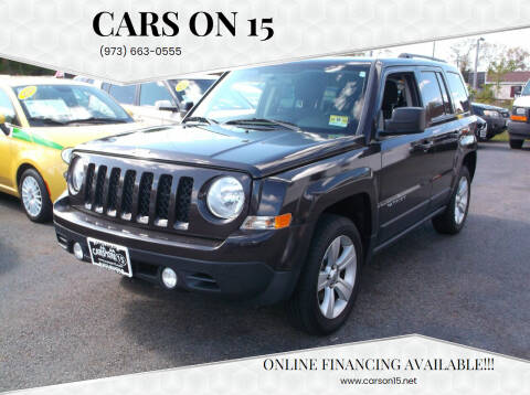 2014 Jeep Patriot for sale at Cars On 15 in Lake Hopatcong NJ