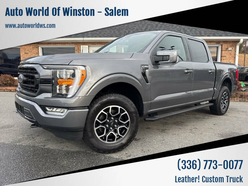 2022 Ford F-150 for sale at Auto World Of Winston - Salem in Winston Salem NC