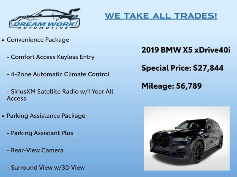 2019 BMW X5 xDrive40i