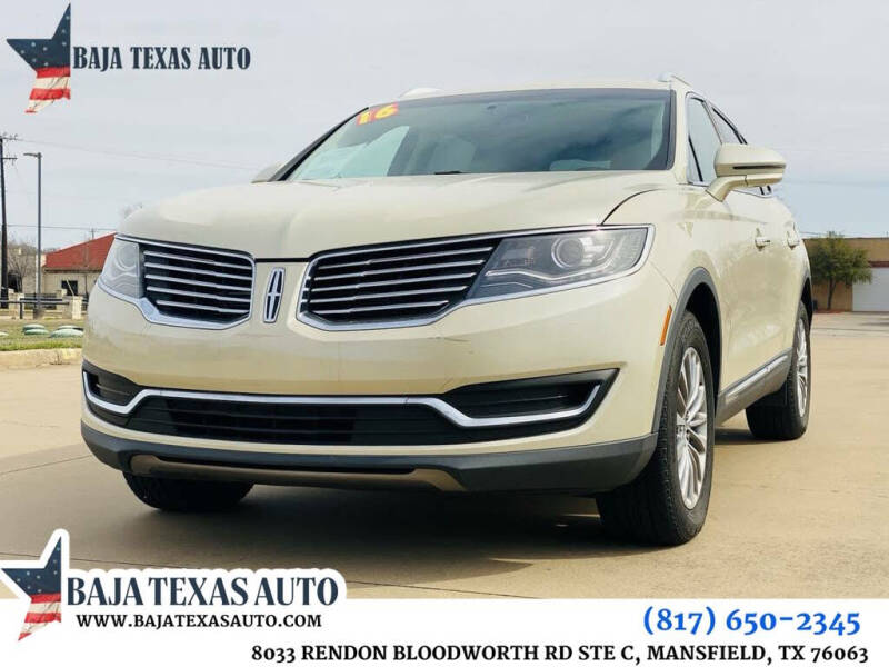 2016 Lincoln MKX Select