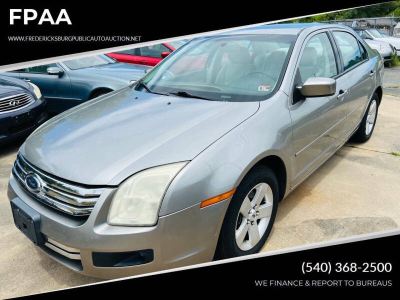 2008 Ford Fusion for sale at FPAA in Fredericksburg VA