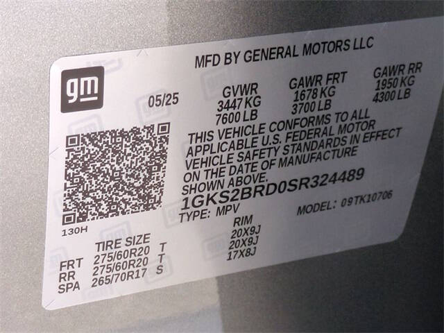 2025 GMC Yukon Elevation