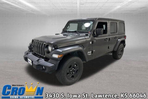 2018 Jeep Wrangler Unlimited for sale at Crown Automotive of Lawrence Kansas in Lawrence KS