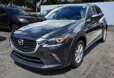 2017 Mazda CX-3 for sale at SUPERAUTO AUTO SALES INC in Hialeah FL