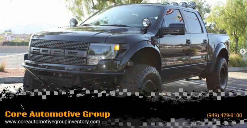2014 Ford F-150 for sale at Core Automotive Group - Raptors in San Juan Capistrano CA