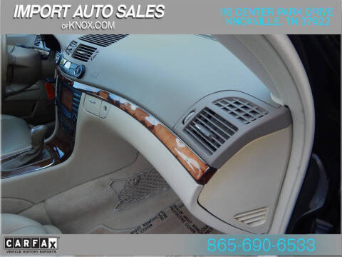 2004 Mercedes-Benz E-Class E 500