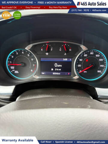 2020 Chevrolet Traverse LT Cloth