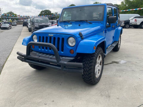 2012 Jeep Wrangler Unlimited for sale at Carolina Direct Auto Sales in Mocksville NC