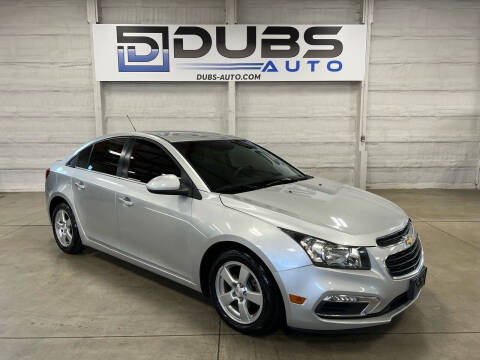 2016 Chevrolet Cruze Limited for sale at DUBS AUTO LLC in Clearfield UT