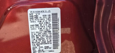 2014 Nissan Rogue Select S