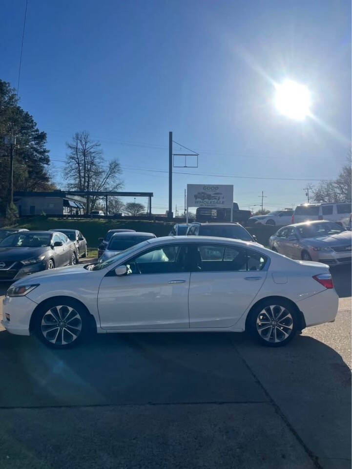 2014 Honda Accord for sale at Good Cars and Trucks Wholesale, LLC in Crystal Springs, MS