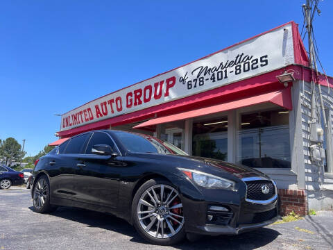 2017 Infiniti Q50 for sale at Unlimited Auto Group of Marietta in Marietta GA