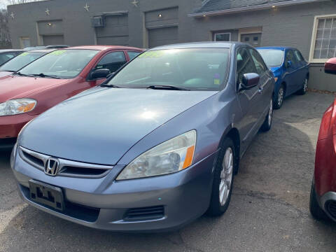 2007 Honda Accord for sale at MILL STREET AUTO SALES LLC in Vernon CT