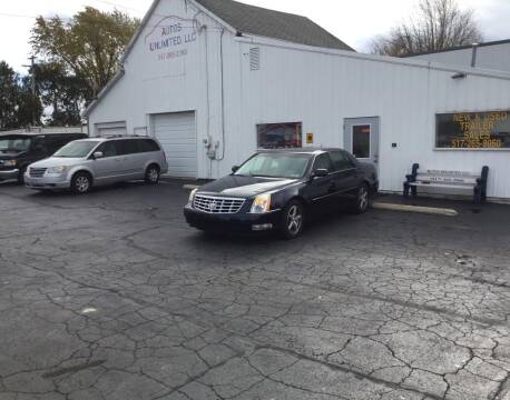 2007 Cadillac DTS for sale at Autos Unlimited, LLC in Adrian MI