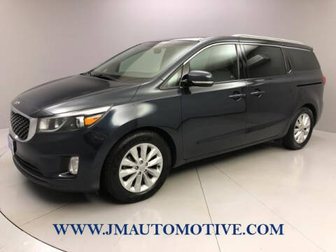 2015 Kia Sedona for sale at J & M Automotive in Naugatuck CT