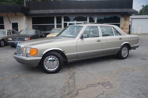 1988 Mercedes-Benz 420-Class for sale at Amyn Motors Inc. in Tucker GA