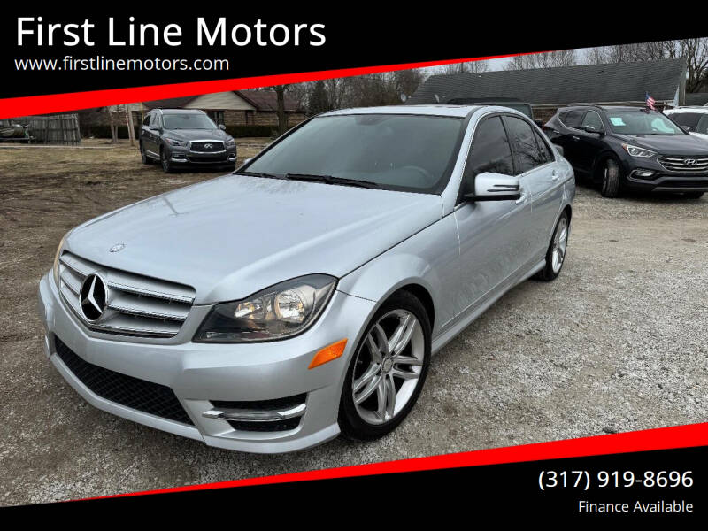 2012 Mercedes-Benz C-Class for sale at First Line Motors in Jamestown IN