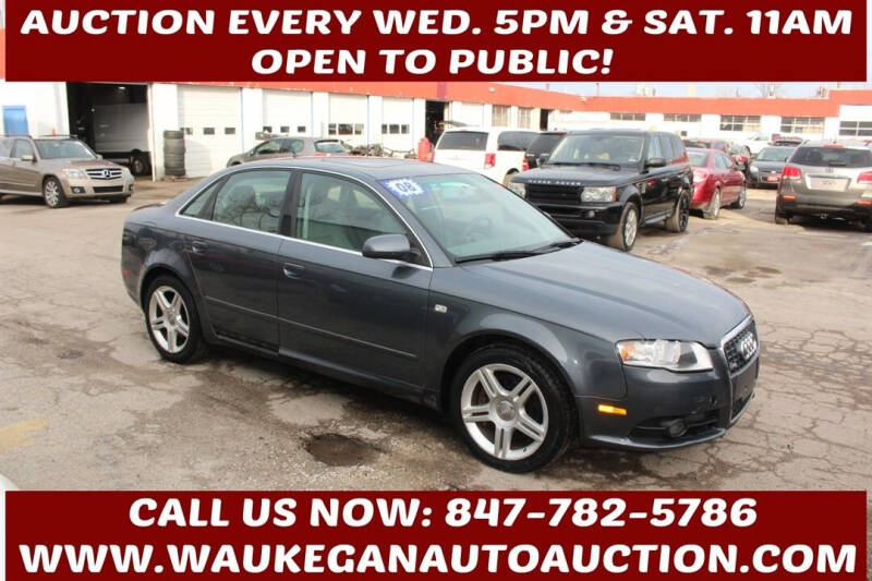 2008 Audi A4 for sale at Waukegan Auto Auction in Waukegan IL