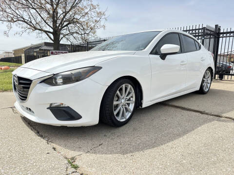 2015 Mazda Mazda3 Sedan for sale at TETCO AUTO SALES  / TETCO FUNDING - TETCO AUTO SALES / TETCO FUNDING in Dallas TX