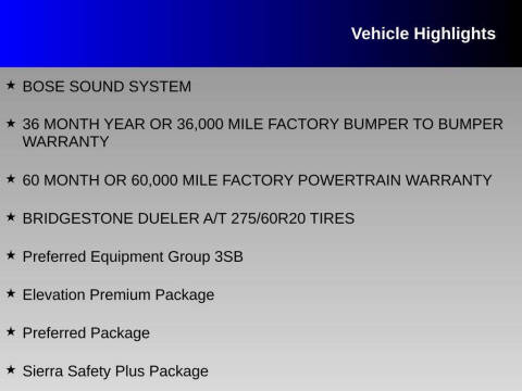 2025 GMC Sierra 1500