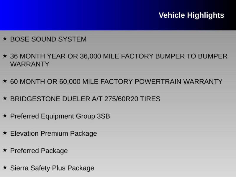 2025 GMC Sierra 1500