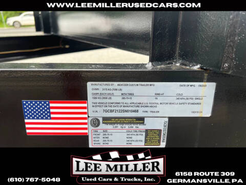 2025 Mentzer Custom Car Trailer