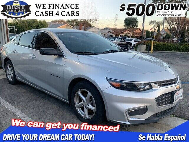 2016 Chevrolet Malibu for sale at Best Car Sales in South Gate CA