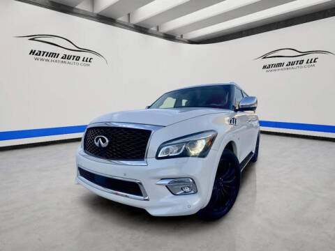 2015 Infiniti QX80 for sale at Hatimi Auto LLC in Buda TX